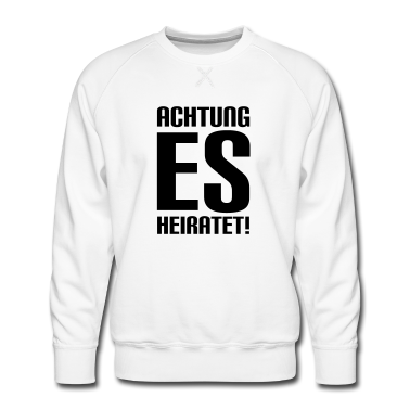 Hochzeit Pullover - Achtung es heiratet!