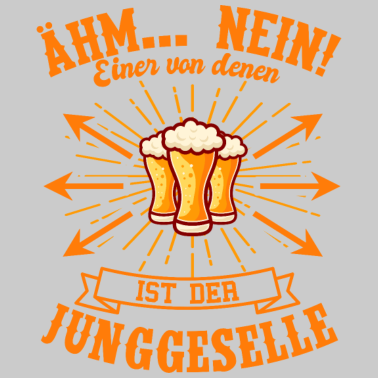 Motiv JGA Bräutigam Junggeselle Junggesellenabschied