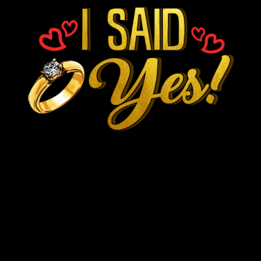 Motiv Ich sagte ja - Verlobungsring