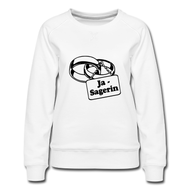 Hochzeit Pullover - Ja Sagerin .../+