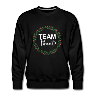 Hochzeit Pullover - Team Braut Blumen Bride Feiern