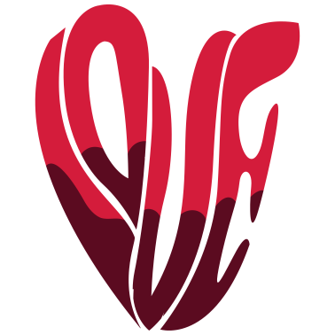 Motiv Herz Liebe Typo