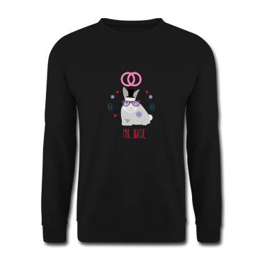 Hochzeit Pullover - Mr. Hase feiert Hochzeit