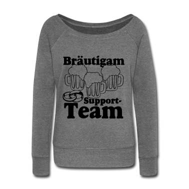 Hochzeit Pullover - JGA - Bräutigam Support Team ..+