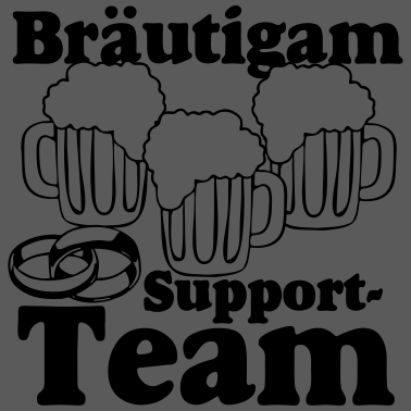 Motiv JGA - Bräutigam Support Team ..+
