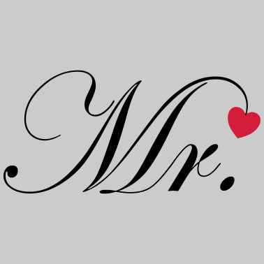 Motiv Mr. and Mrs. married Hochzeit Feier Verheiratet Mr