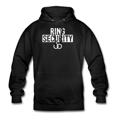 Hochzeit Hoodie - Ring Sicherheit Lustige Hochzeitsfeier
