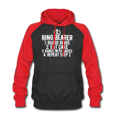 Hochzeit Hoodie - Ringträger Regeln Lustige Hochzeitsfeier
