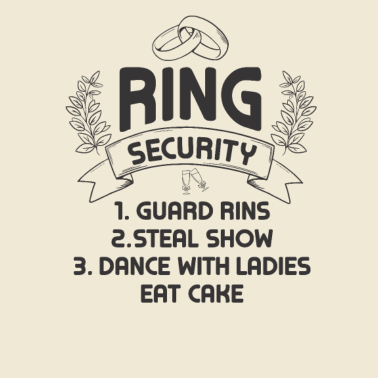 Motiv Hochzeit Hochzeitsfeier Ring Lustiger Spruch