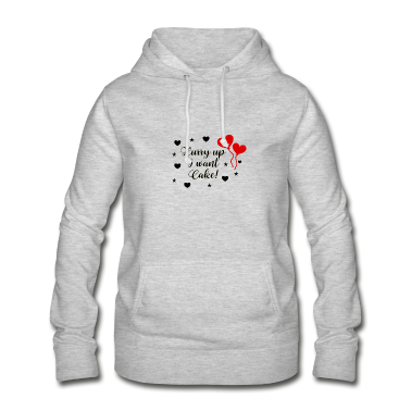 Hochzeit Hoodie - Hurry Up I Want Cake Hochzeit Motto Hochzeitsfeier