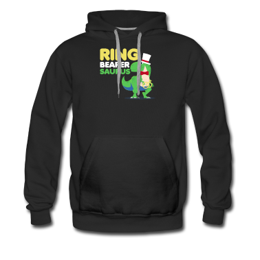 Hochzeit Hoodie - Jungen Ringträger Dinosaurier Rex Hochzeitsfeier