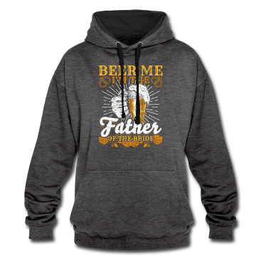 Hochzeit Hoodie - Brautvater Kleidung Beer Me Hochzeitsfeier