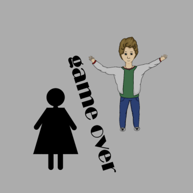 Motiv Hochzeit/game over