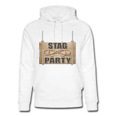 Hochzeit Hoodie - Rustikales Zeichen der Hirsch-Partei