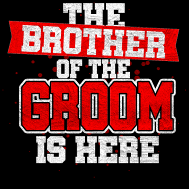 Motiv Bruder des Bräutigam Hochzeit Heiraten Geschenk