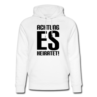 Hochzeit Hoodie - Achtung es heiratet!