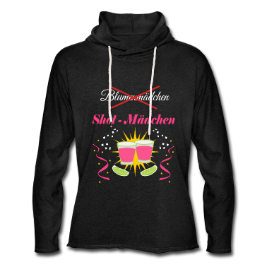 Hochzeit Hoodie - Shot-Mädchen statt Blumenmädchen Junggesellinnen