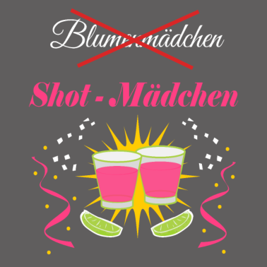 Motiv Shot-Mädchen statt Blumenmädchen Junggesellinnen