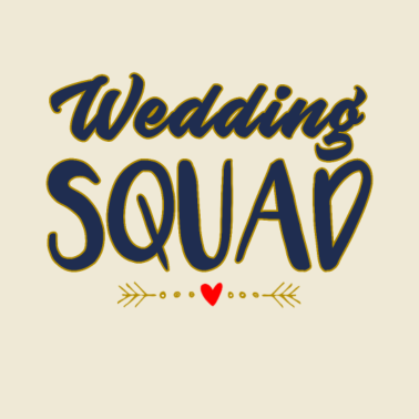 Motiv Hochzeitsteam, Wedding Squad, Hochzeit, Verlobung