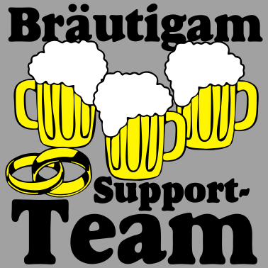Motiv Bräutigam Support Team .../+