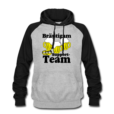 Hochzeit Hoodie - Bräutigam Support Team .../+
