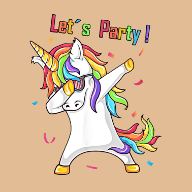 Motiv Tanzendes Einhorn Dabbing Unicorn Party Geburtstag