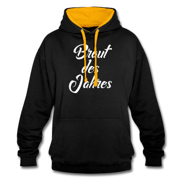 Hochzeit Hoodie - Braut des Jahres. JGA. Junggesellinnenabschied