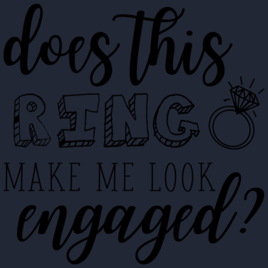 Motiv Durch den Ring ist Sie verlobt - Hochzeitsgeschenk