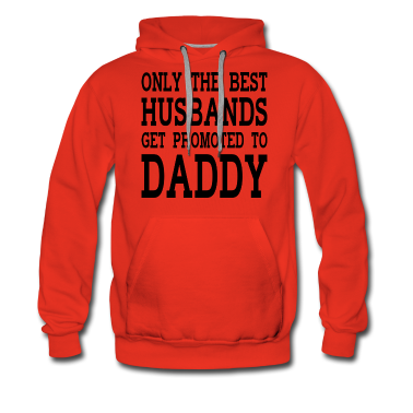 Hochzeit Hoodie - Nur der beste Ehemann kann Vater werden