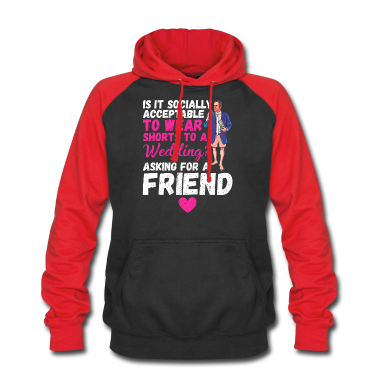 Hochzeit Hoodie - Hochzeit Kurze Hose Tragen Feier Anzug Braut