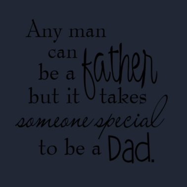 Motiv Jeder Mann kann ein Vater sein