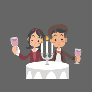 Motiv Frisch Verheiratet - Ehepaar, Hochzeitsgeschenk