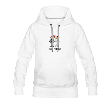 Hochzeit Hoodie - Just Married - Hochzeit Verheiratet
