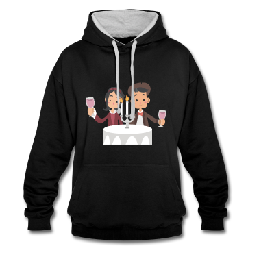 Hochzeit Hoodie - Frisch Verheiratet - Ehepaar, Hochzeitsgeschenk