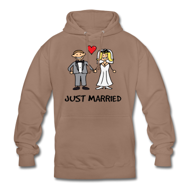 Hochzeit Hoodie - Frisch Verheiratet - Ehepaar, Hochzeitsgeschenk