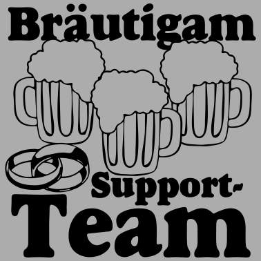 Motiv JGA - Bräutigam Support Team ..+