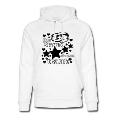 Hochzeit Hoodie - Die Braut die sich traut