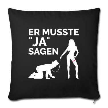 Hochzeit Kissenbezug - Junggeselle Junggesellin Hochzeitsfeier Verlobung