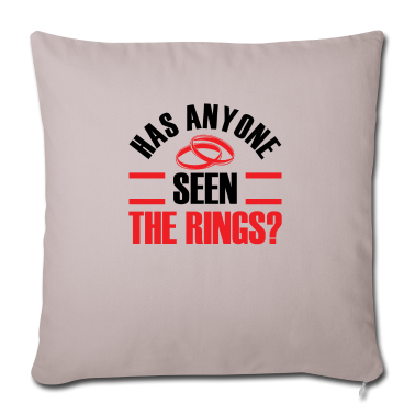 Hochzeit Kissenbezug - Hat Jemand Den Ring Ehering Sicherheit Gesehen?