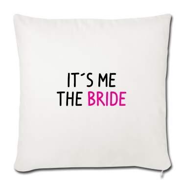 Hochzeit Kissenbezug - Braut Junggesellin Hochzeitsfeier Spruch Poltern