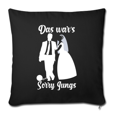 Hochzeit Kissenbezug - Junggesellenabschied Polterabend Hochzeitsfeier
