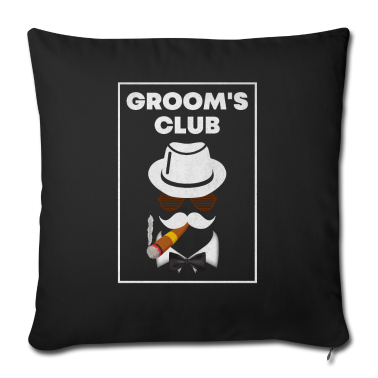 Hochzeit Kissenbezug - Bräutigam Club Groom's Club Hochzeitsfeier