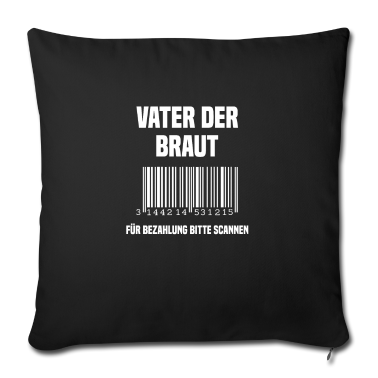 Hochzeit Kissenbezug - Vater der Braut Geschenk Hochzeitsfeier Brautvater