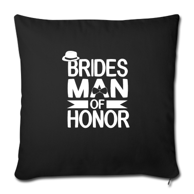Hochzeit Kissenbezug - Hochzeitsfeier Design für den Ehre Mann Bräutigam