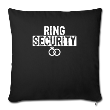 Hochzeit Kissenbezug - Ring Sicherheit Lustige Hochzeitsfeier