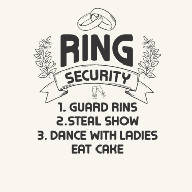 Motiv Hochzeit Hochzeitsfeier Ring Lustiger Spruch