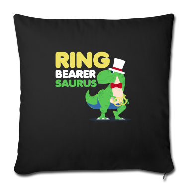Hochzeit Kissenbezug - Jungen Ringträger Dinosaurier Rex Hochzeitsfeier