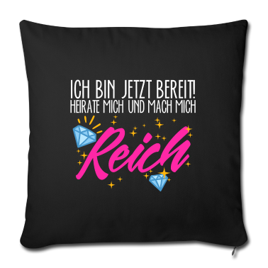 Hochzeit Kissenbezug - Verlobung Braut Bräutigam JGA Hochzeitsfeier Party