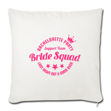 Hochzeit Kissenbezug - BRIDE SQUAD Hochzeitsfeier JGA Geschenk Team Shirt