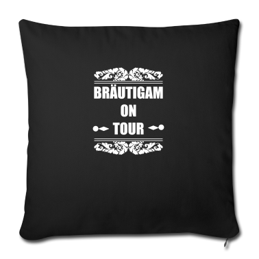 Hochzeit Kissenbezug - Bräutigam on Tour Hochzeit Heiraten Saufen Feiern